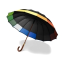 Kolorowy parasol 16 PANELI, czarny - AXV4187-03