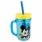 Słoik z uchwytem i słomką Myszka Mickey 420ml - Disney - Stor