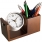 Zegar na biurko z pojemnikiem na długopisy - MA2291801