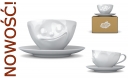 Filiżanka do kawy 200 ml porcelanowa SZCZĘŚLIWA BUŹKA - TASSEN - 58Products - T014301