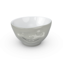 Miska porcelanowa Mrugająca szary/biały 500 ml TASSEN