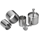 Metalowe foremki - pierścienie do formowania jedzenia - MA8288407
