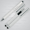 Pierre Cardin Zestaw piśmienny długopis touch pen pióro kulkowe soft touch CLAUDIE z certyfikatem