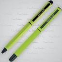 Pierre Cardin Zestaw piśmienny touch pen, soft touch CELEBRATION zielony