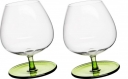Kieliszki Rocking brandy, zielony - SAGAFORM - 5016544