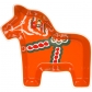 Animal miska do serwowania w kształcie konia KOŃ pomarańczowa - SA5015862