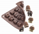 Forma na czekoladowe pralinki muffinki CUPCAKES - PAVONI - PACHOCO15S