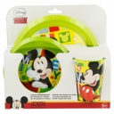Zestaw obiadowy Myszka Mickey  (3 częściowy)  - Disney - Stor