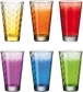 Szklanka Optic 6 KOLORÓW - Leonardo - 49409