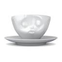 Filiżanka do kawy 200 ml porcelanowa CAŁUJĄCA BUŹKA - TASSEN - 58Products - T014201