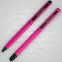Pierre Cardin Zestaw piśmienny touch pen, soft touch CELEBRATION różowy