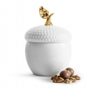 Słoik ozdobny ceramiczny Żołądź GOLD Sagaform - SA5017721