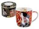 Kubek porcelanwy Gustav Klimt Judith II Carmani puszka 420ml